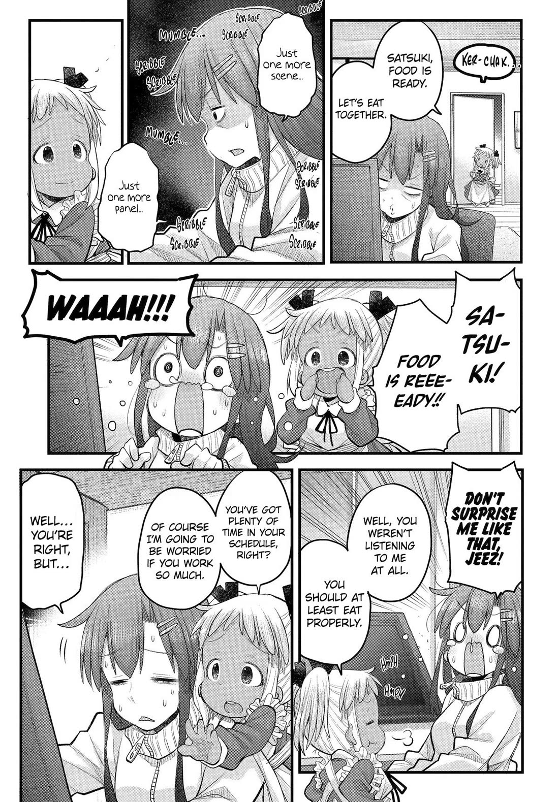 Ms. Corporate Slave Wants to be Healed by a Loli Spirit Chapter 140 page 8 - Chapter 140