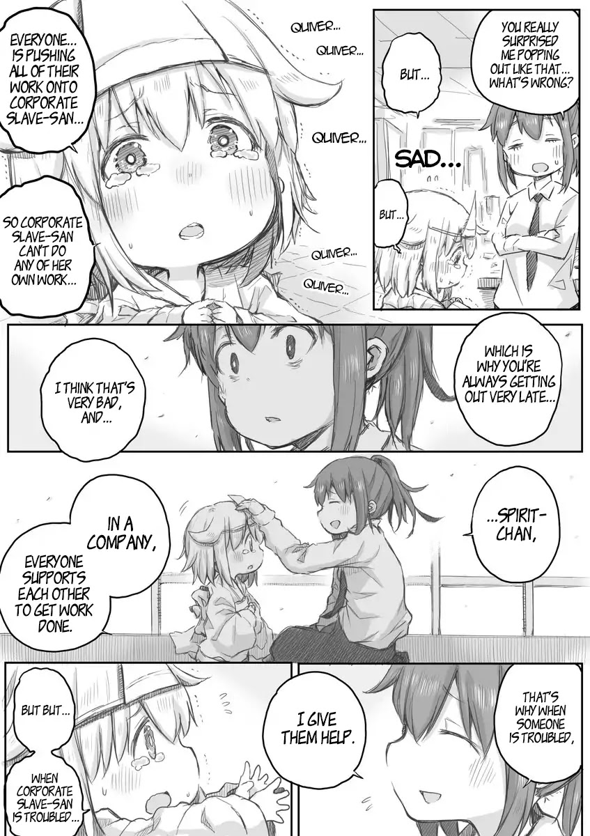 Ms. Corporate Slave Wants to be Healed by a Loli Spirit Chapter 15 page 3 - Chapter 15