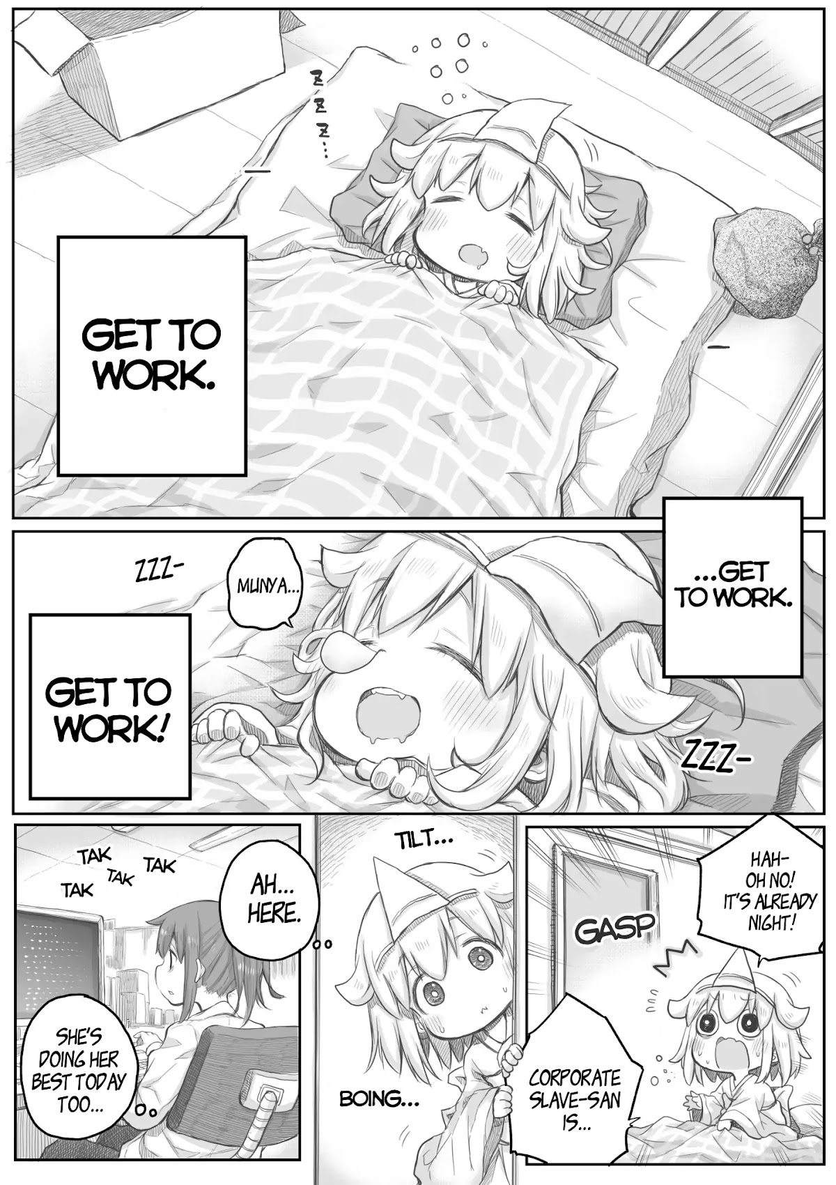 Ms. Corporate Slave Wants to be Healed by a Loli Spirit Chapter 19 page 3 - Chapter 19