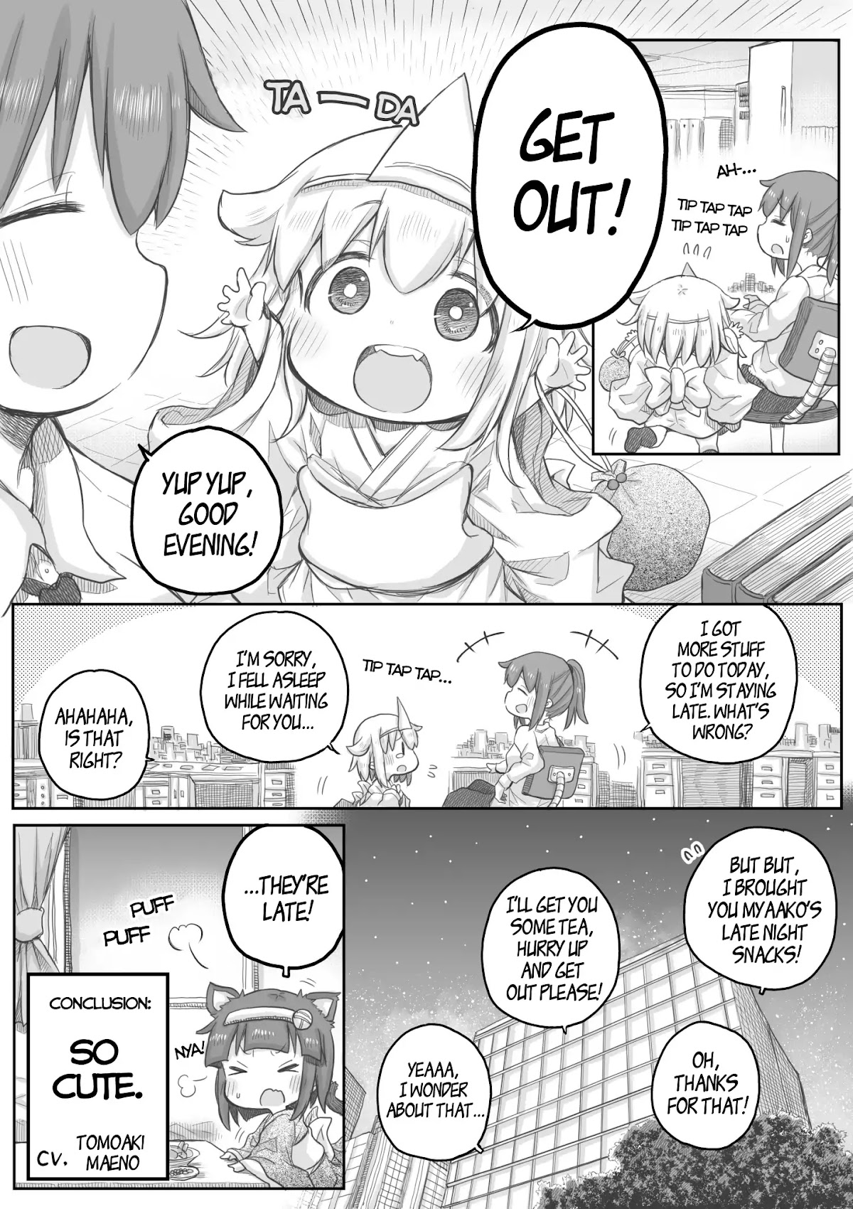 Ms. Corporate Slave Wants to be Healed by a Loli Spirit Chapter 19 page 4 - Chapter 19