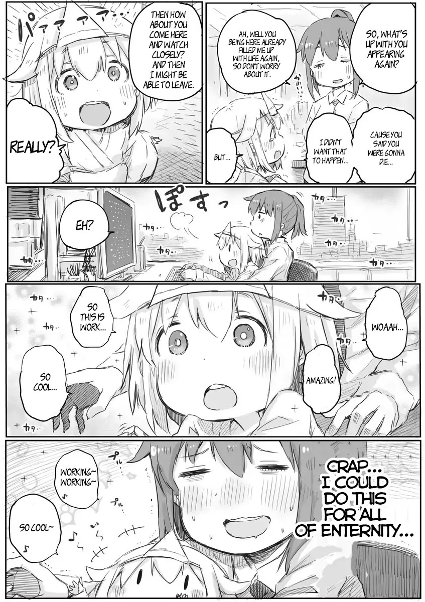 Ms. Corporate Slave Wants to be Healed by a Loli Spirit Chapter 2 page 3 - Chapter 2
