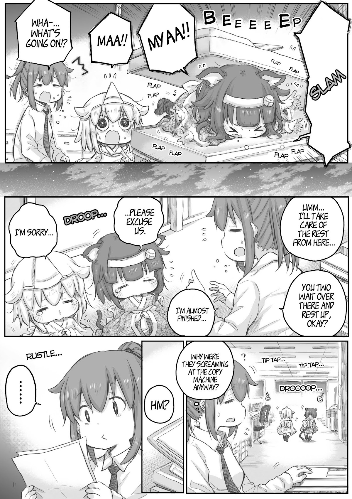 Ms. Corporate Slave Wants to be Healed by a Loli Spirit Chapter 23 page 3 - Chapter 23