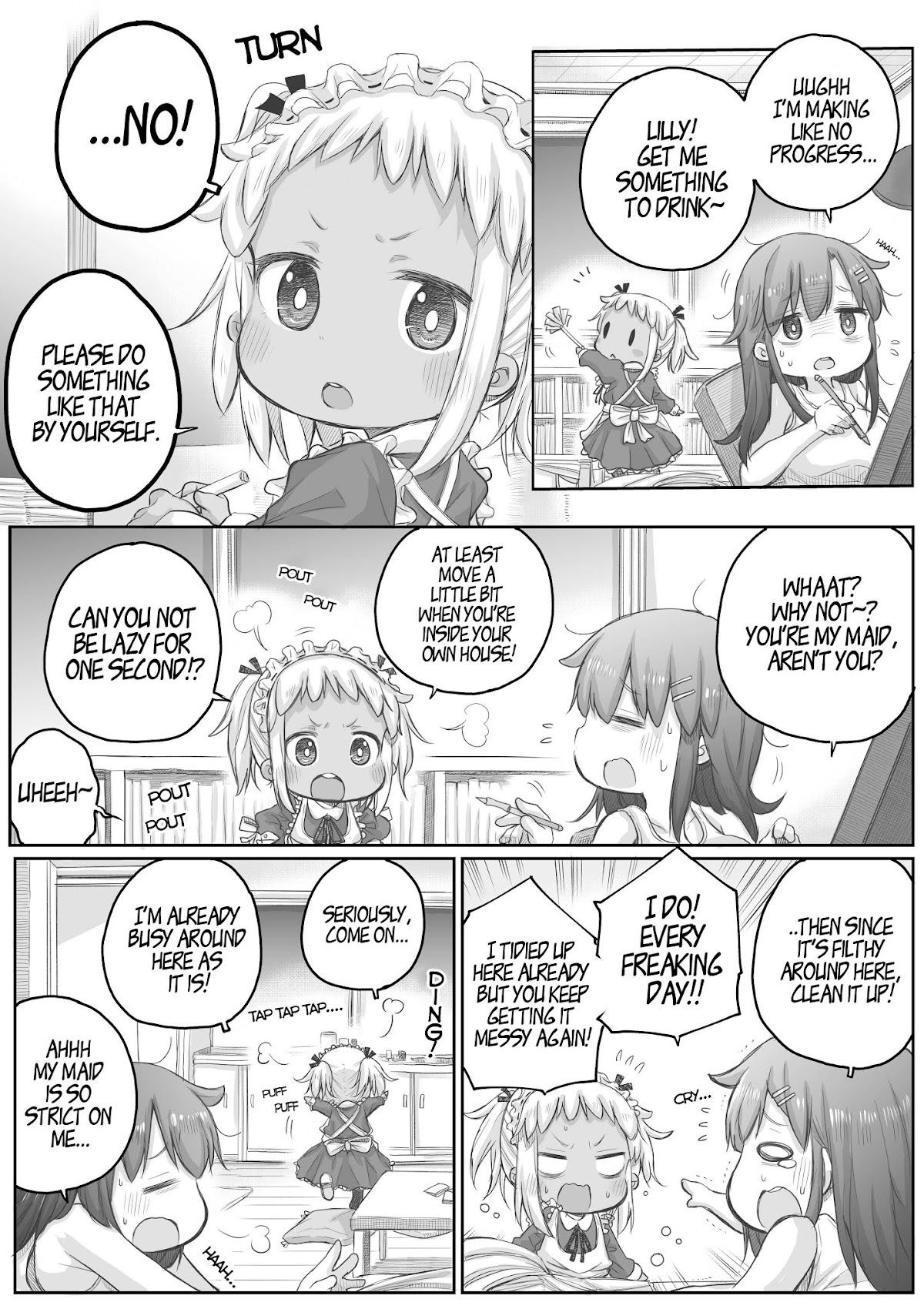 Ms. Corporate Slave Wants to be Healed by a Loli Spirit Chapter 26 page 1 - Chapter 26