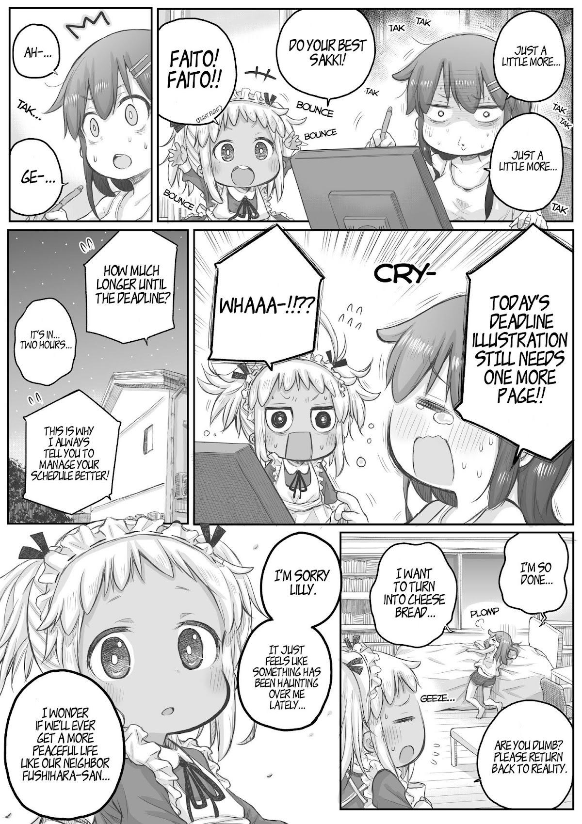 Ms. Corporate Slave Wants to be Healed by a Loli Spirit Chapter 26 page 3 - Chapter 26