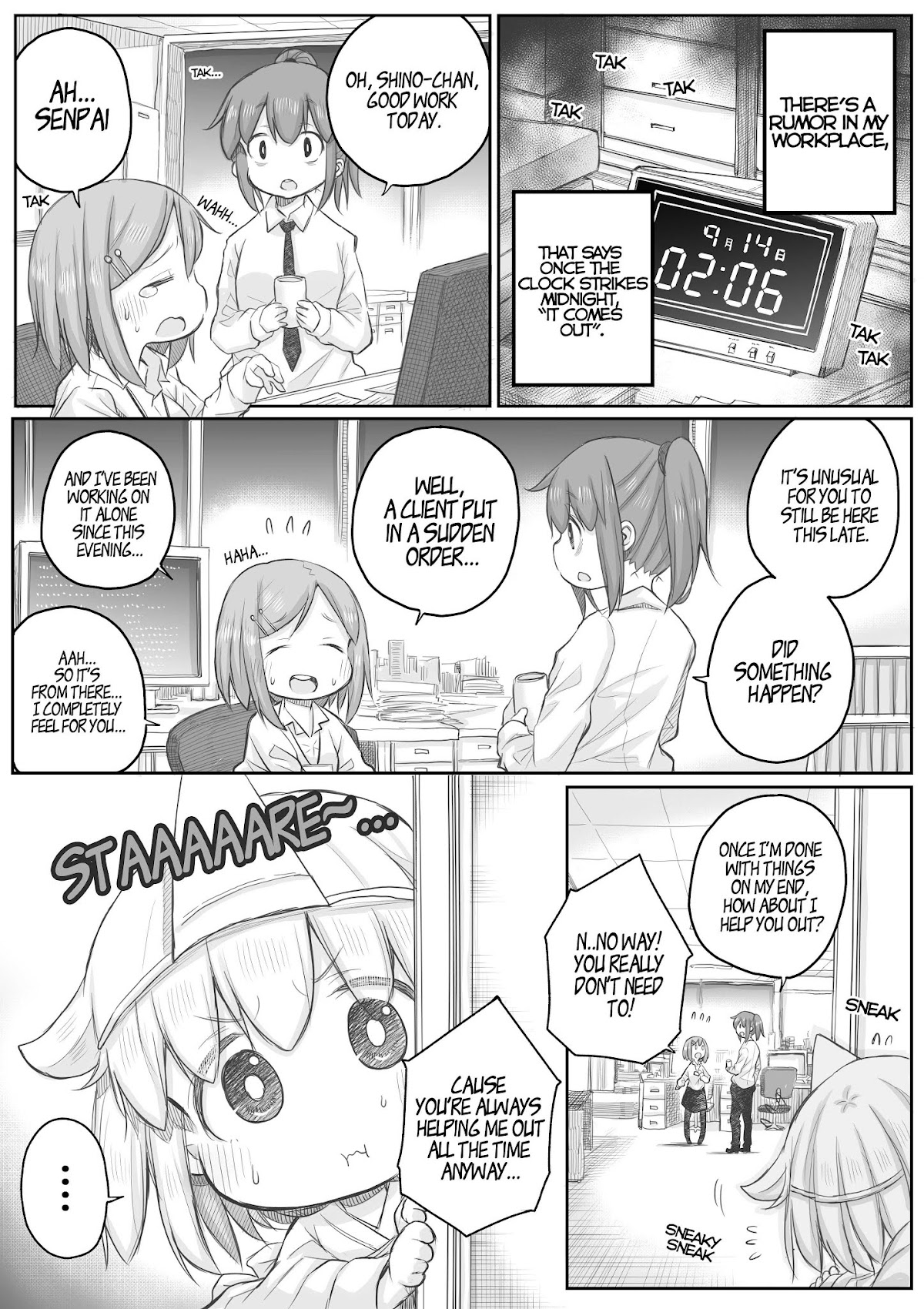 Ms. Corporate Slave Wants to be Healed by a Loli Spirit Chapter 27 page 1 - Chapter 27