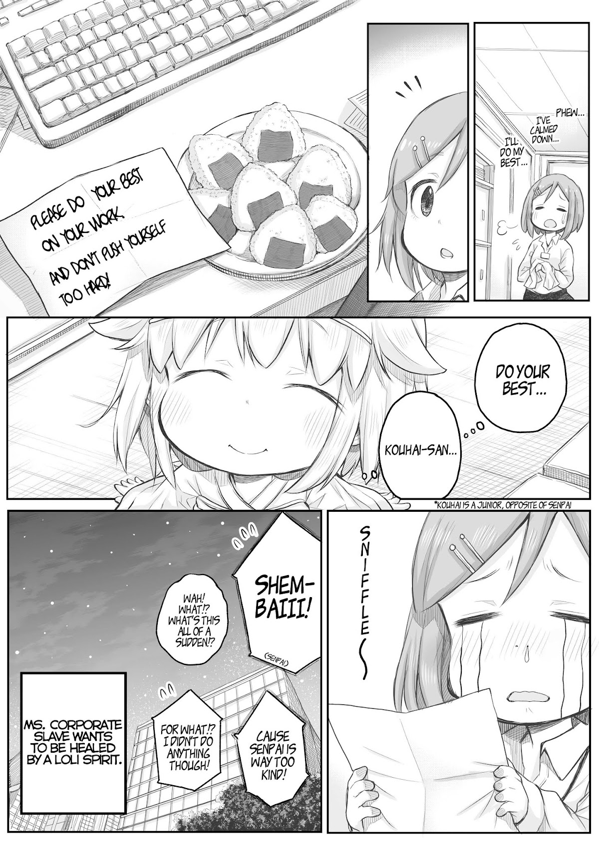 Ms. Corporate Slave Wants to be Healed by a Loli Spirit Chapter 27 page 4 - Chapter 27