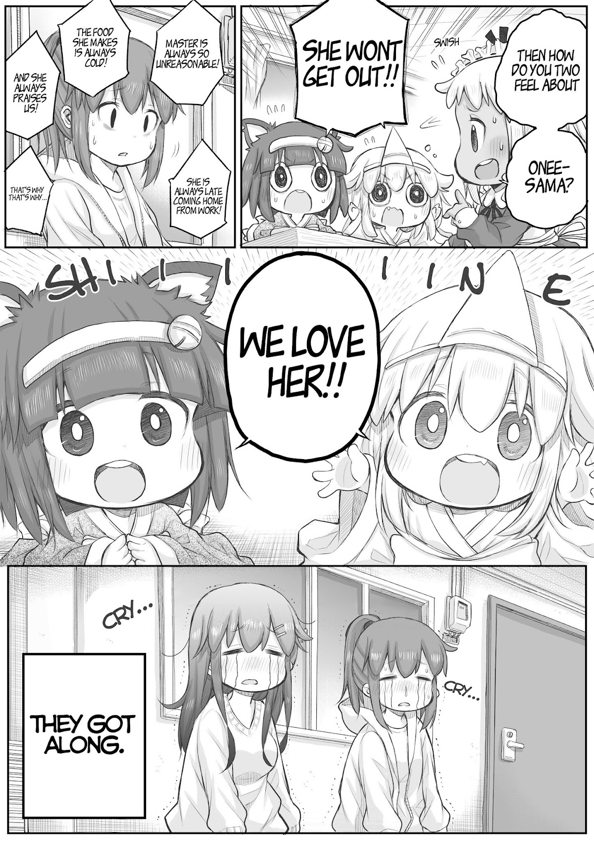 Ms. Corporate Slave Wants to be Healed by a Loli Spirit Chapter 28 page 4 - Chapter 28