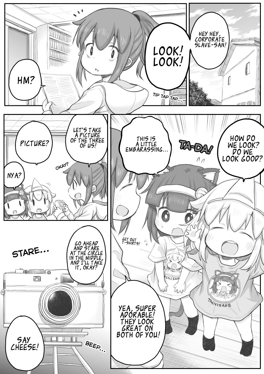 Ms. Corporate Slave Wants to be Healed by a Loli Spirit Chapter 30 page 1 - Chapter 30: Spirits and Pictures