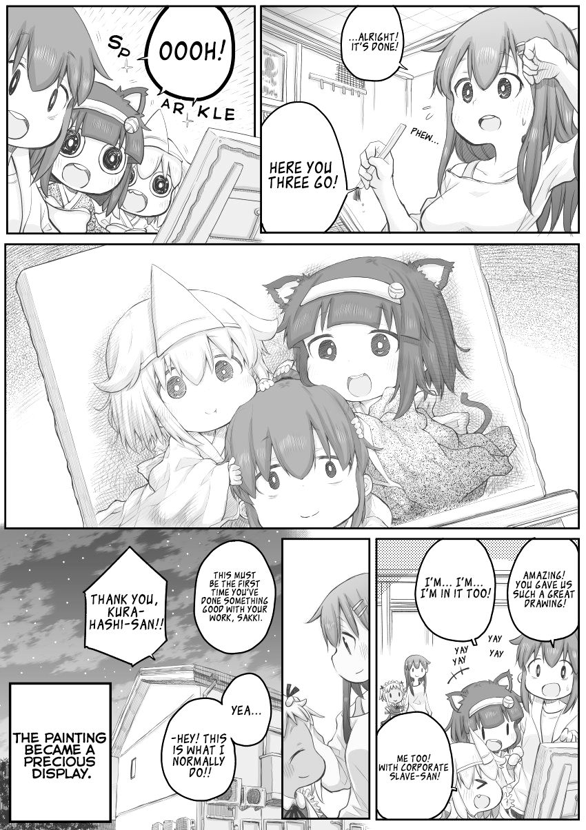Ms. Corporate Slave Wants to be Healed by a Loli Spirit Chapter 30 page 4 - Chapter 30: Spirits and Pictures