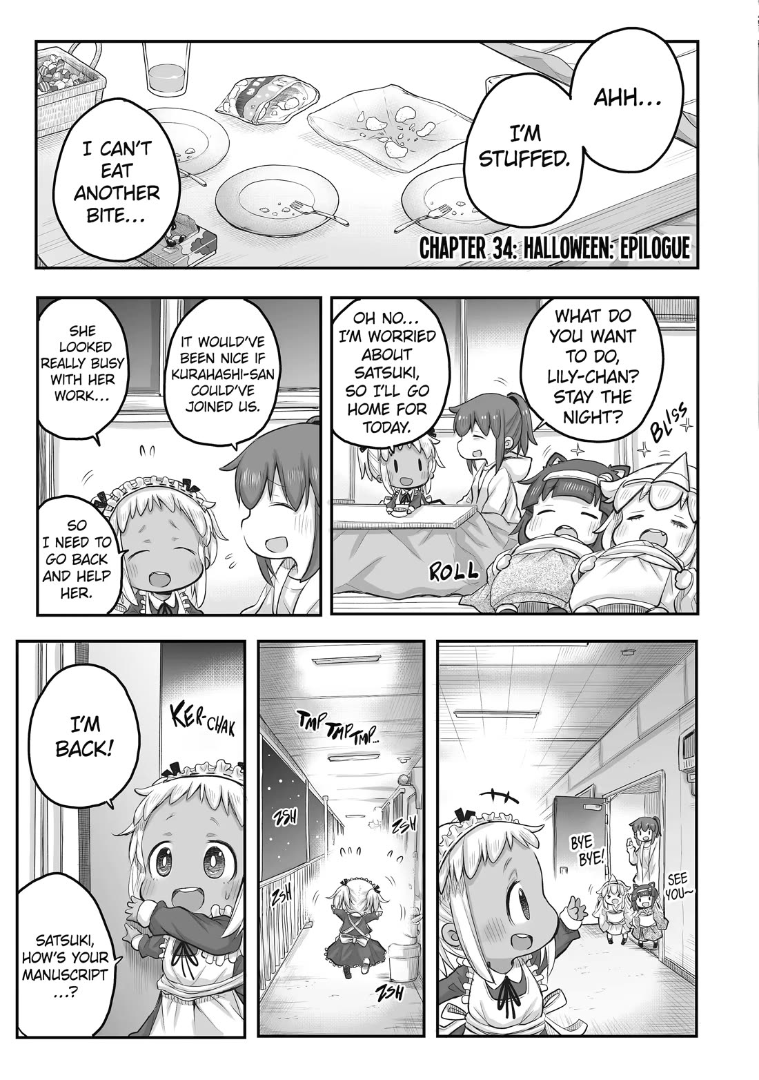 Ms. Corporate Slave Wants to be Healed by a Loli Spirit Chapter 31.5 page 1 - Chapter 31.5