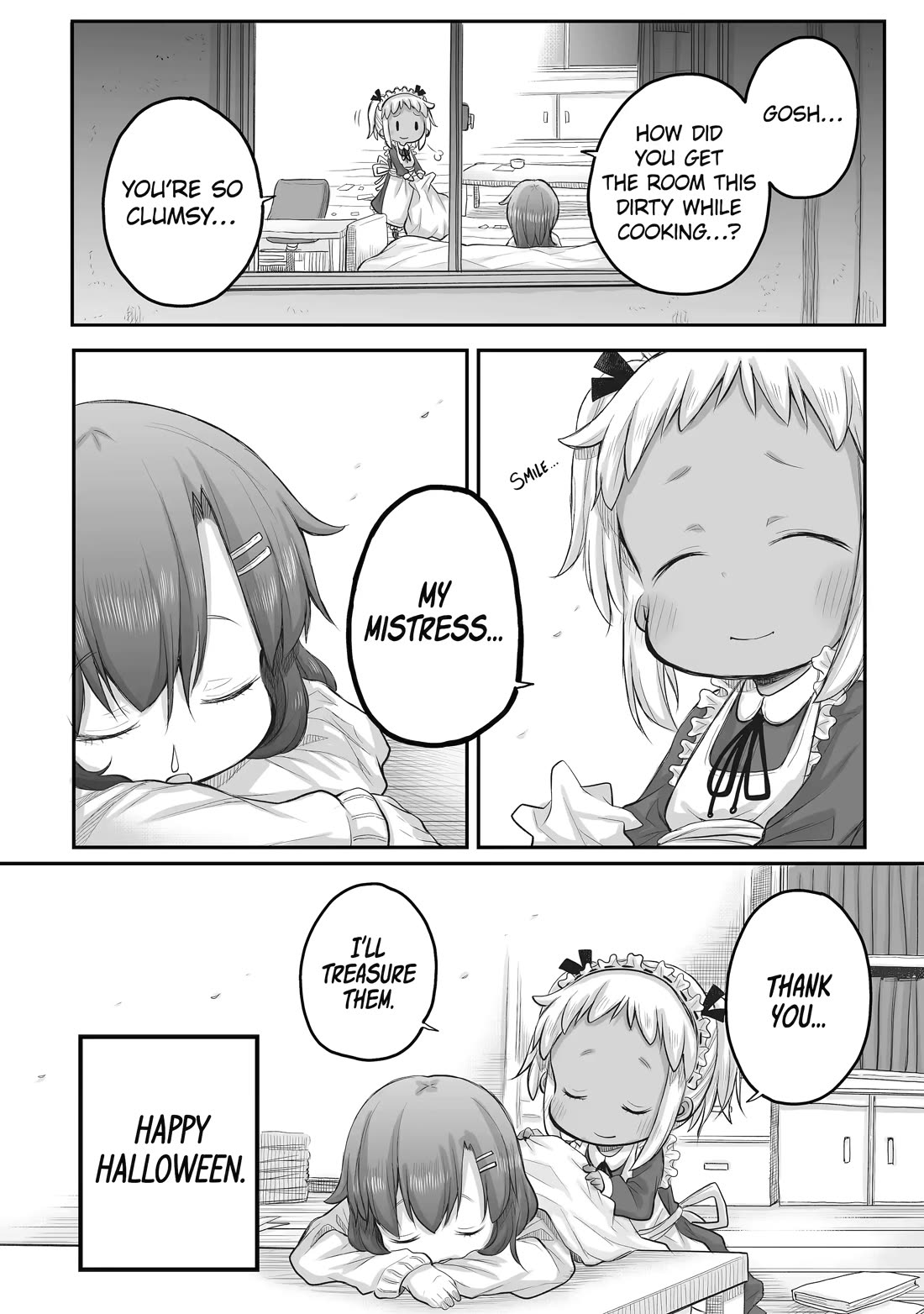 Ms. Corporate Slave Wants to be Healed by a Loli Spirit Chapter 31.5 page 4 - Chapter 31.5