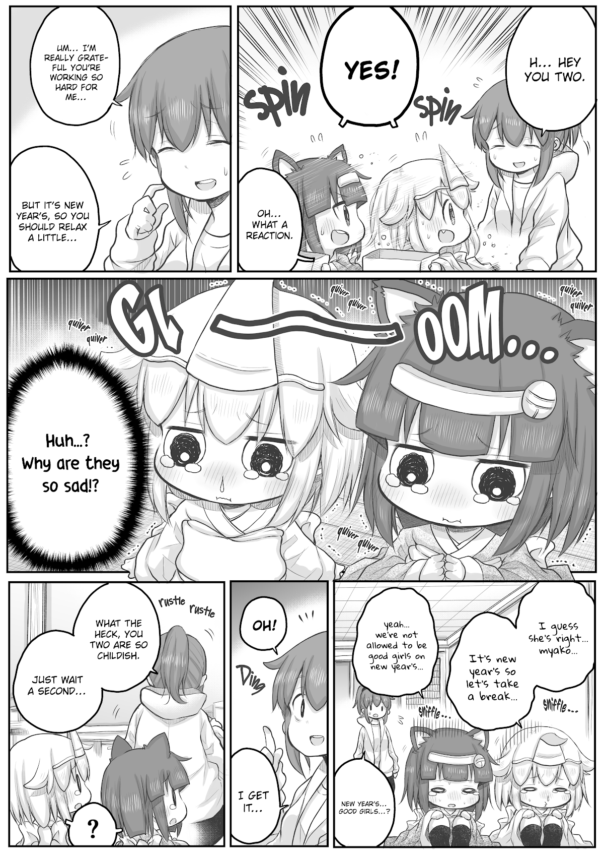 Ms. Corporate Slave Wants to be Healed by a Loli Spirit Chapter 34 page 3 - Chapter 34
