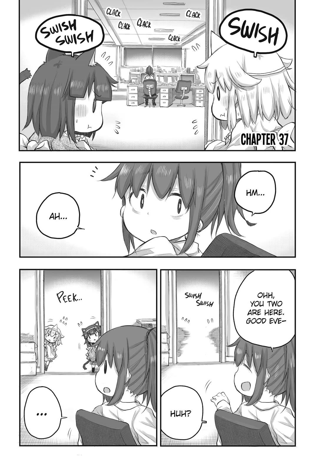 Ms. Corporate Slave Wants to be Healed by a Loli Spirit Chapter 37 page 1 - Chapter 37