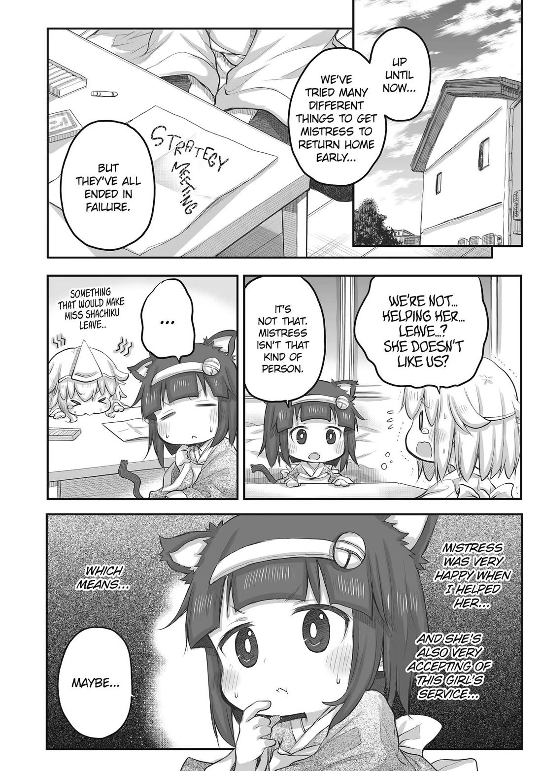 Ms. Corporate Slave Wants to be Healed by a Loli Spirit Chapter 37 page 4 - Chapter 37
