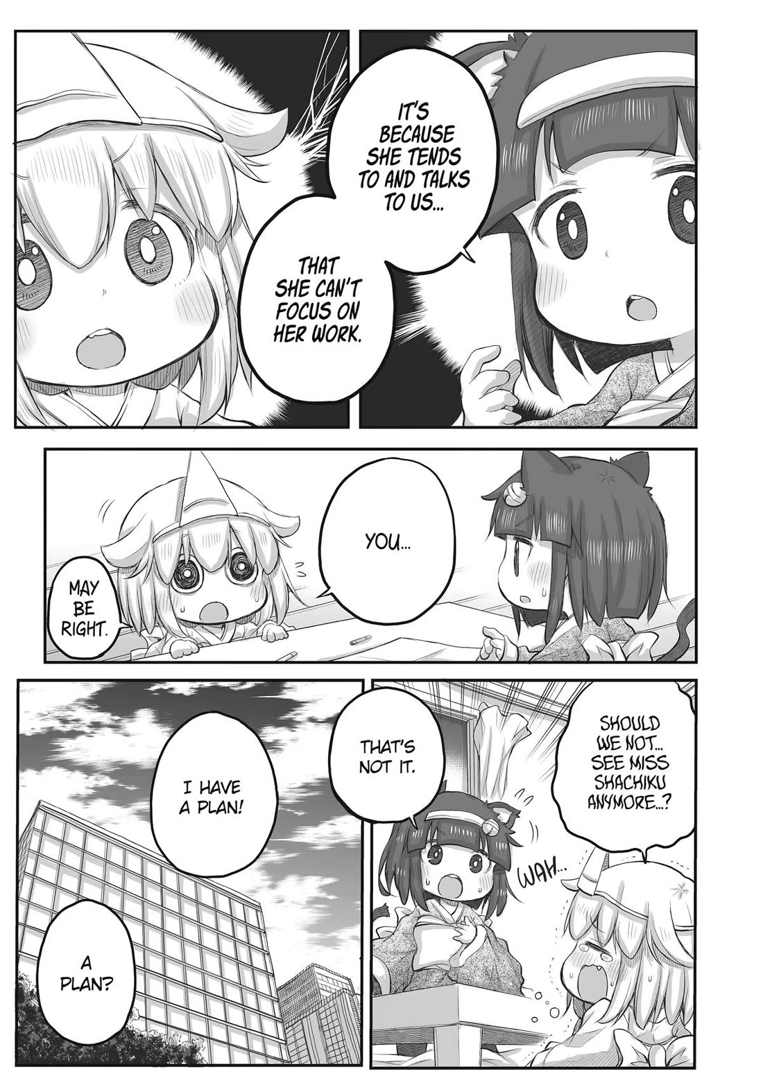 Ms. Corporate Slave Wants to be Healed by a Loli Spirit Chapter 37 page 5 - Chapter 37