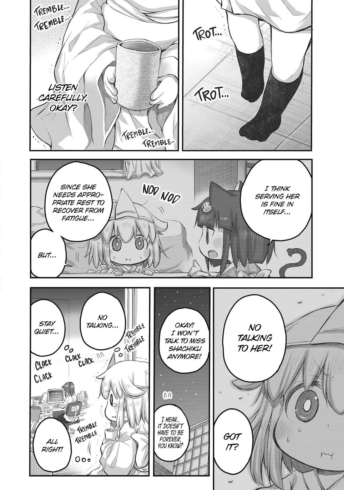 Ms. Corporate Slave Wants to be Healed by a Loli Spirit Chapter 37 page 6 - Chapter 37