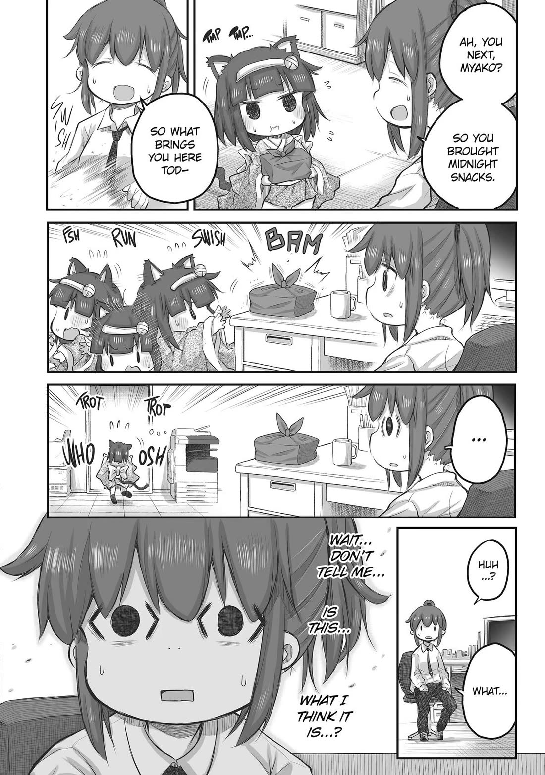 Ms. Corporate Slave Wants to be Healed by a Loli Spirit Chapter 37 page 8 - Chapter 37