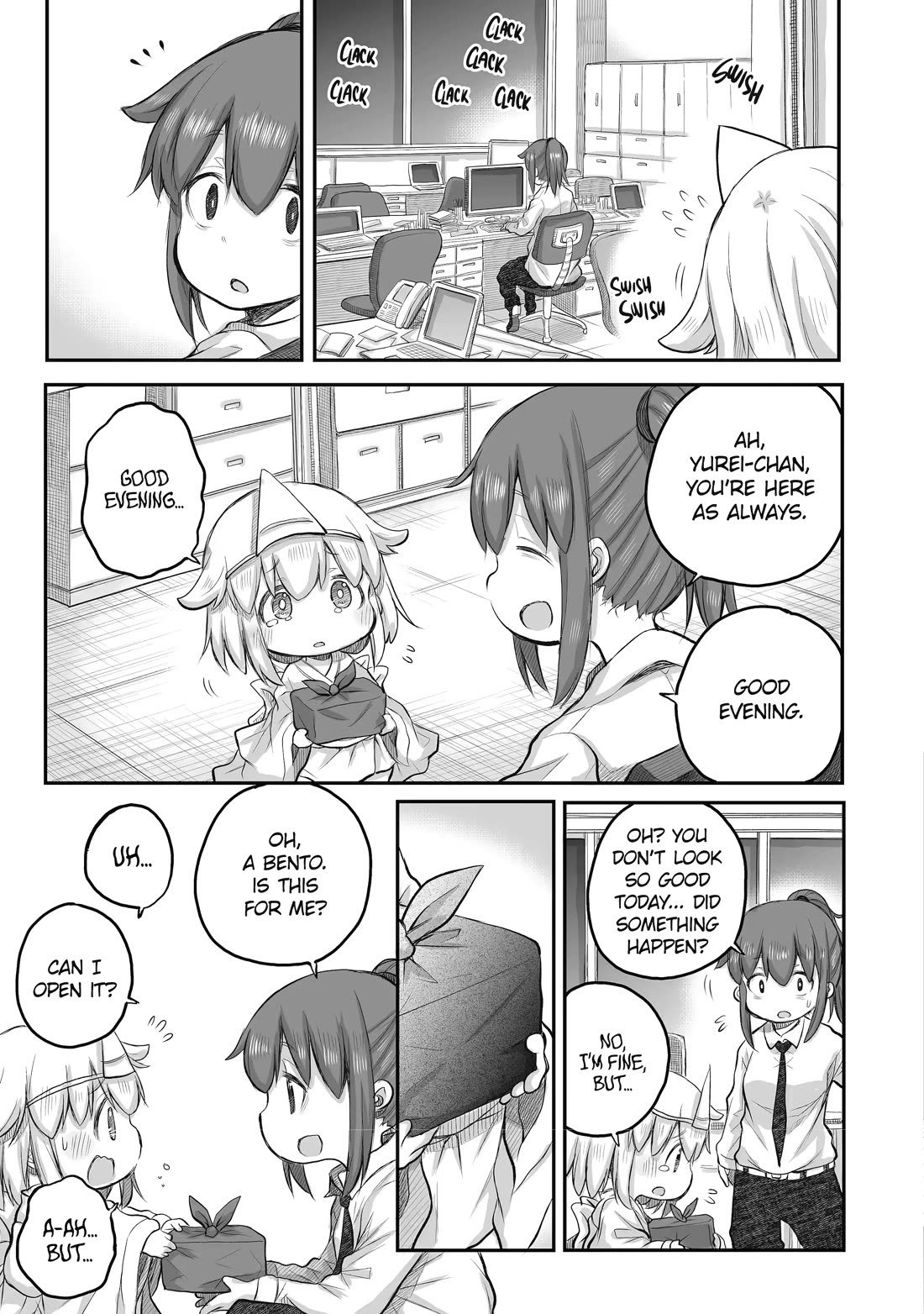 Ms. Corporate Slave Wants to be Healed by a Loli Spirit Chapter 38 page 7 - Chapter 38