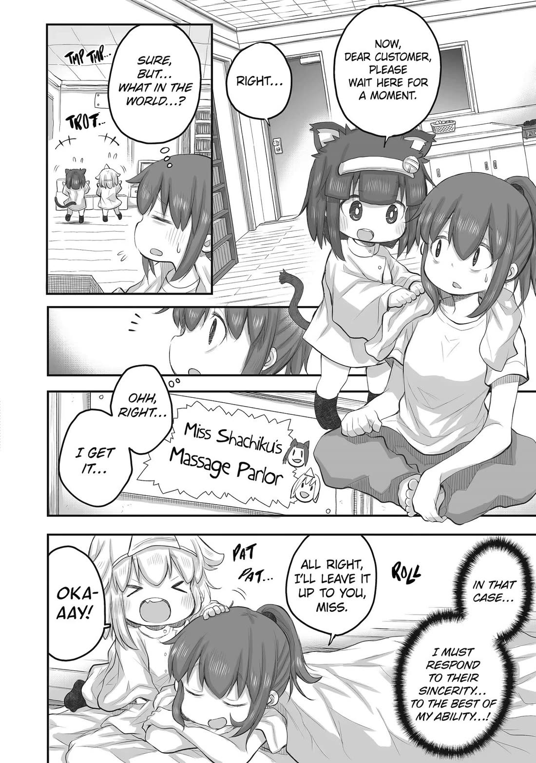 Ms. Corporate Slave Wants to be Healed by a Loli Spirit Chapter 39 page 4 - Chapter 39
