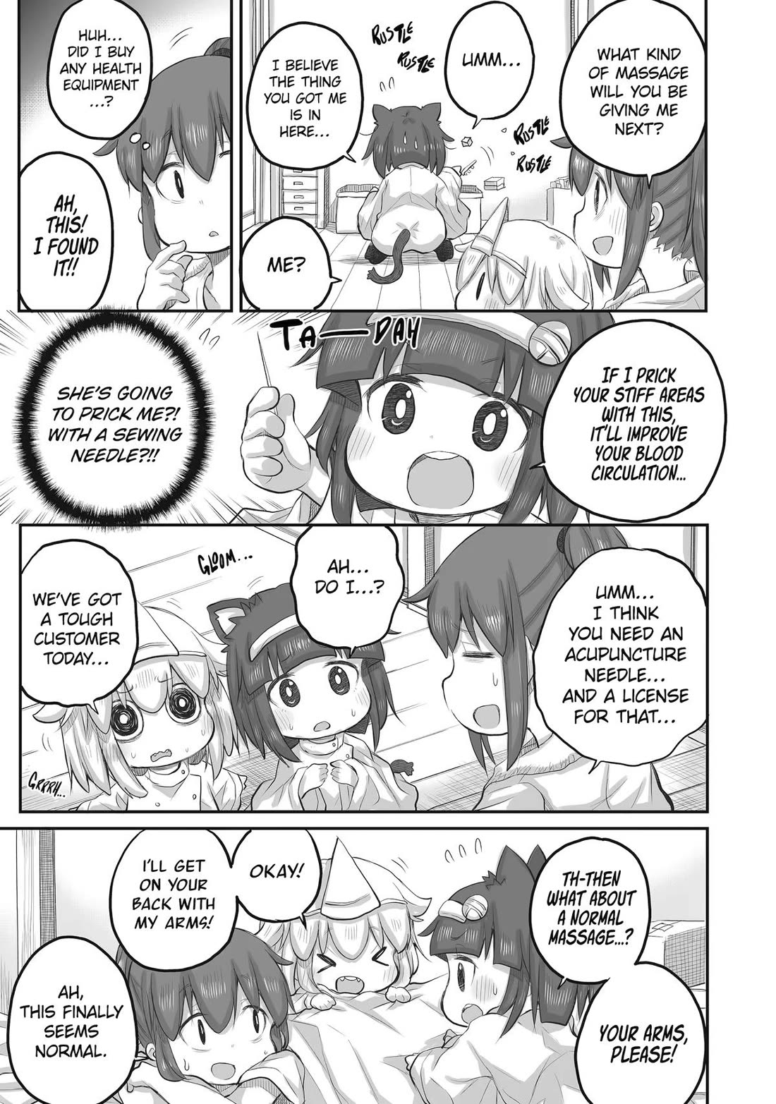 Ms. Corporate Slave Wants to be Healed by a Loli Spirit Chapter 39 page 7 - Chapter 39