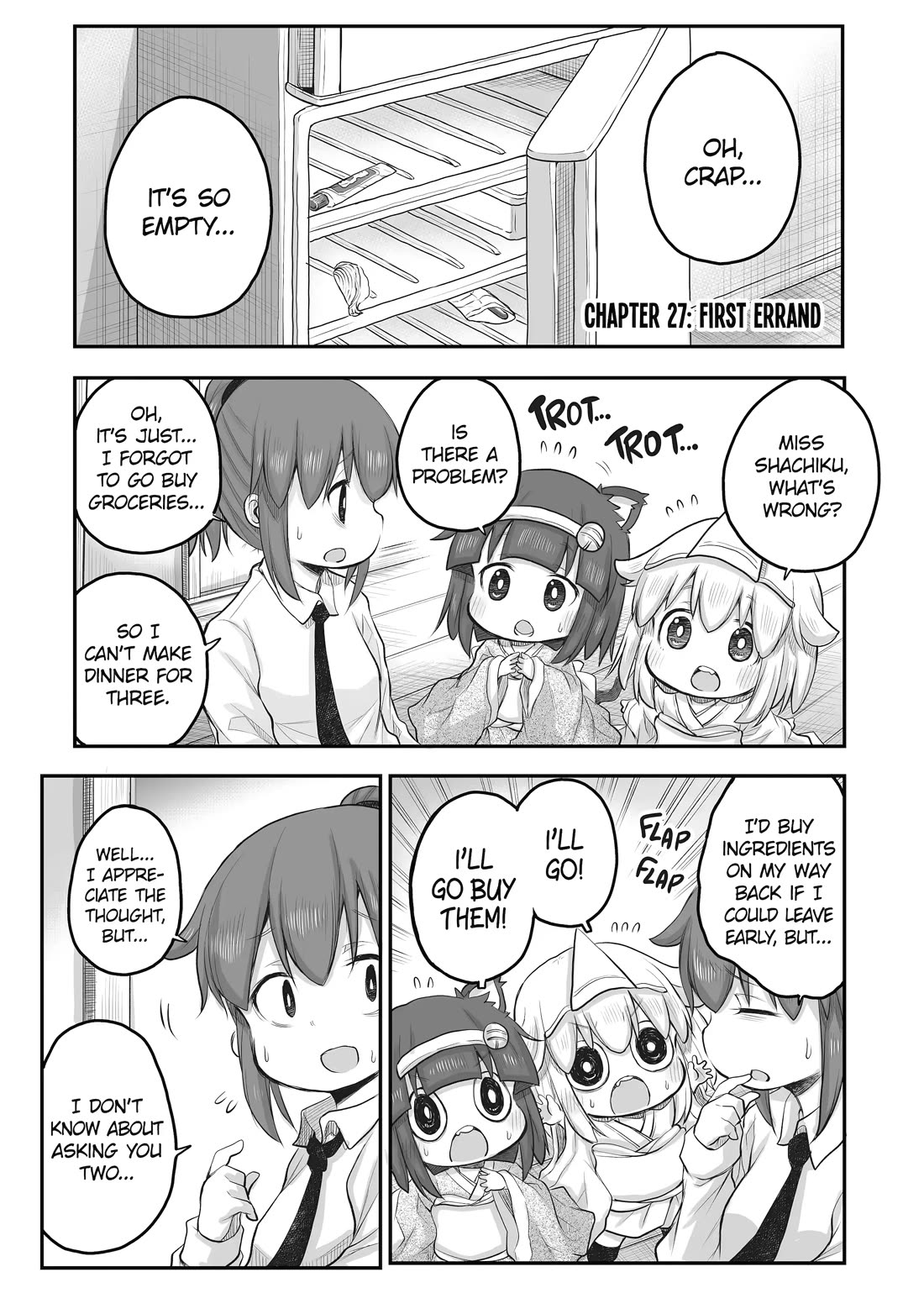 Ms. Corporate Slave Wants to be Healed by a Loli Spirit Chapter 40 page 1 - Chapter 40