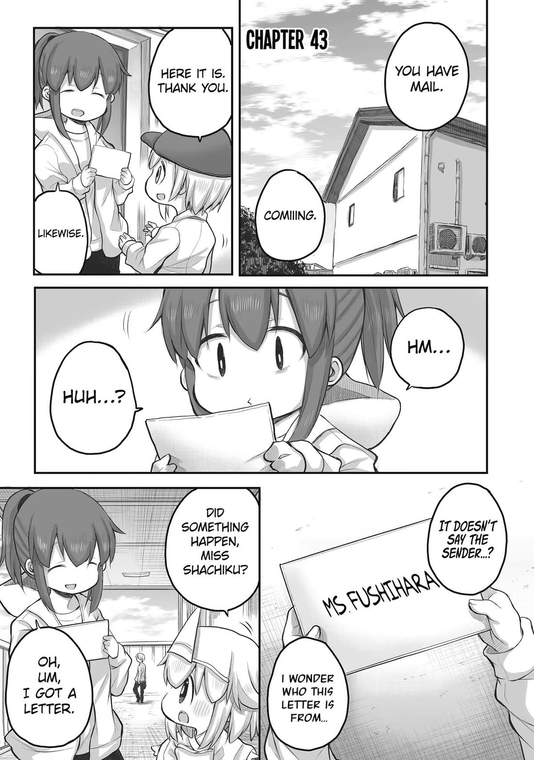 Ms. Corporate Slave Wants to be Healed by a Loli Spirit Chapter 43 page 1 - Chapter 43