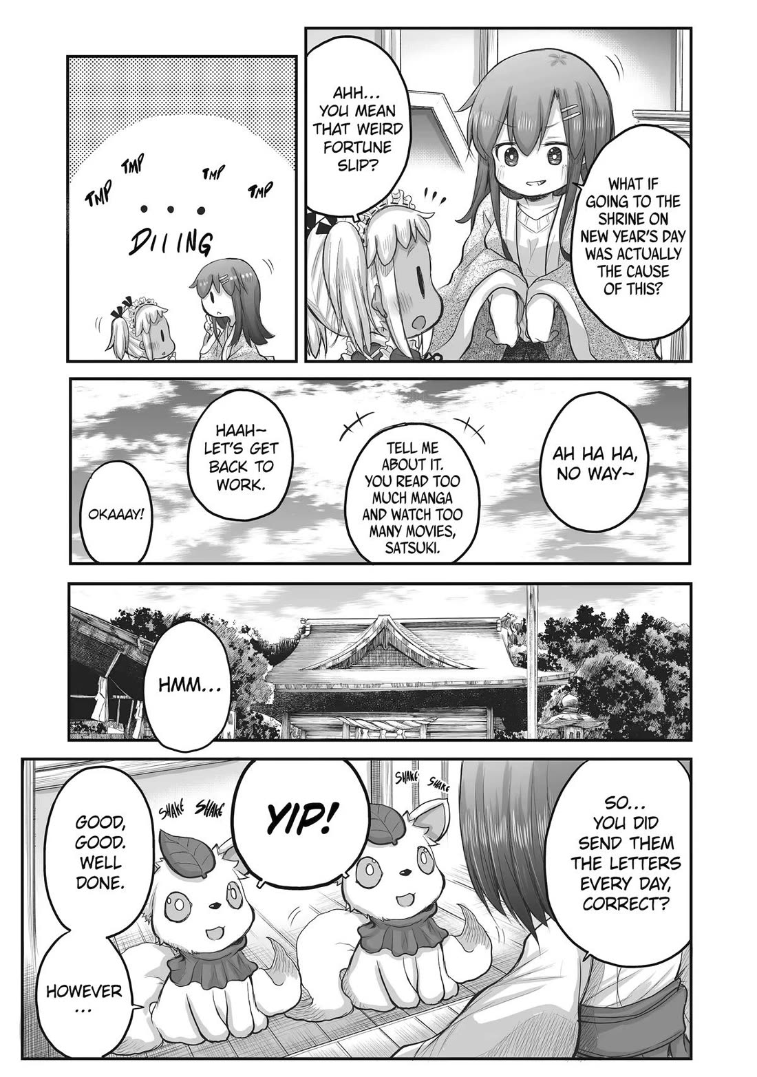 Ms. Corporate Slave Wants to be Healed by a Loli Spirit Chapter 43 page 5 - Chapter 43