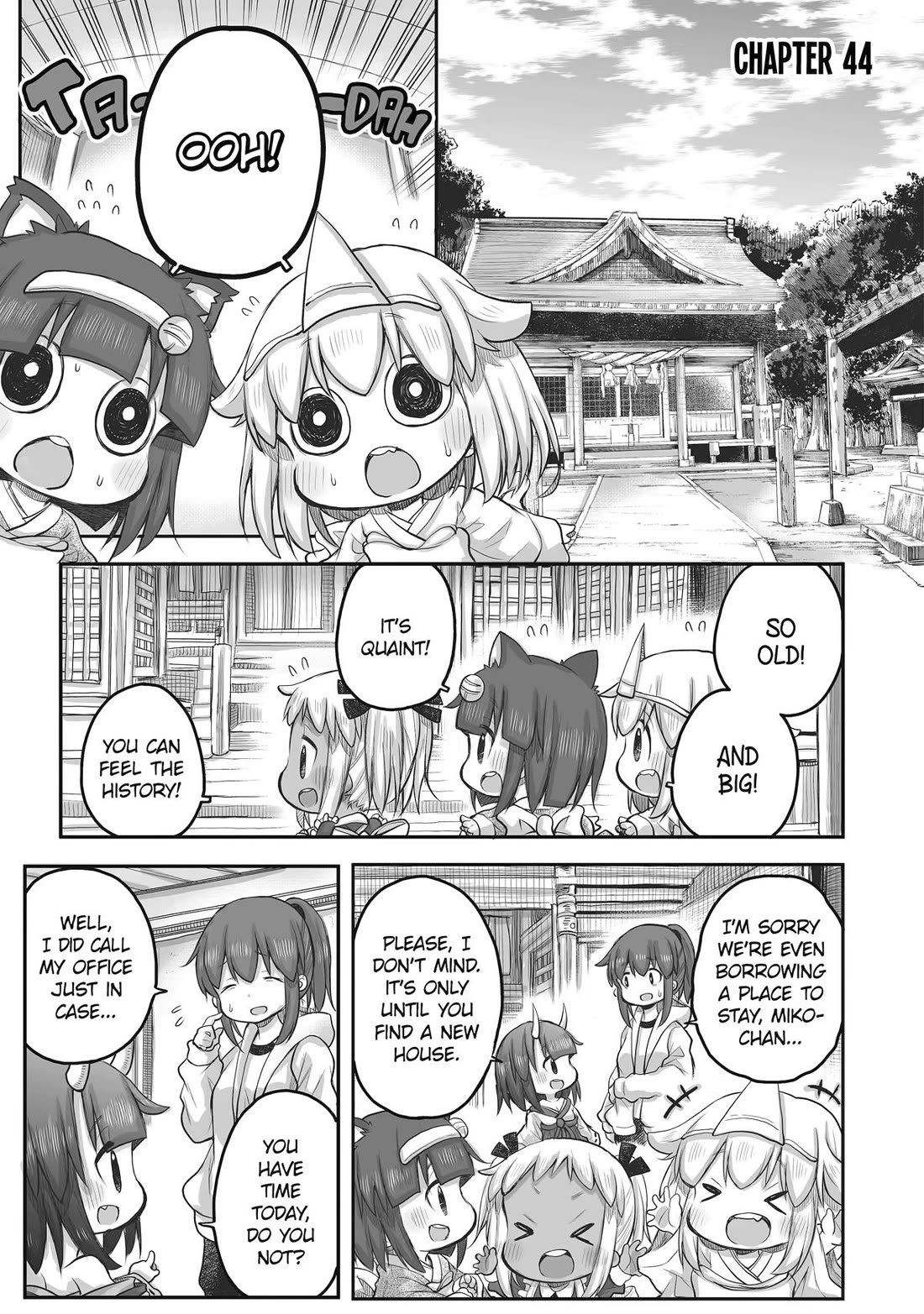 Ms. Corporate Slave Wants to be Healed by a Loli Spirit Chapter 44 page 1 - Chapter 44