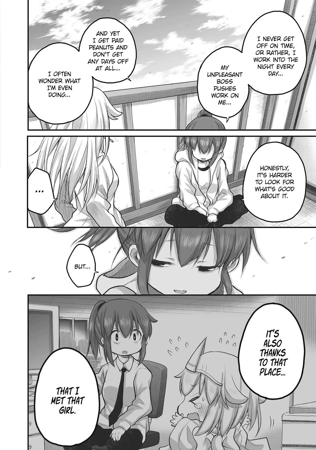 Ms. Corporate Slave Wants to be Healed by a Loli Spirit Chapter 44 page 14 - Chapter 44