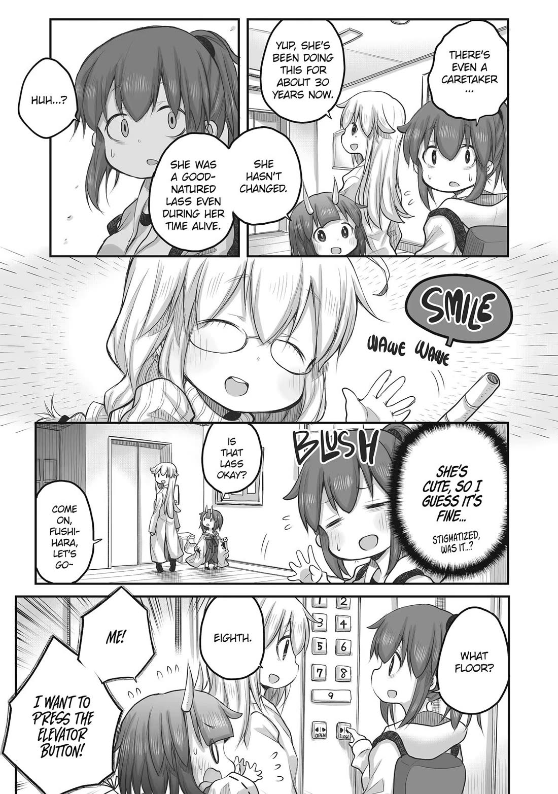 Ms. Corporate Slave Wants to be Healed by a Loli Spirit Chapter 44 page 9 - Chapter 44