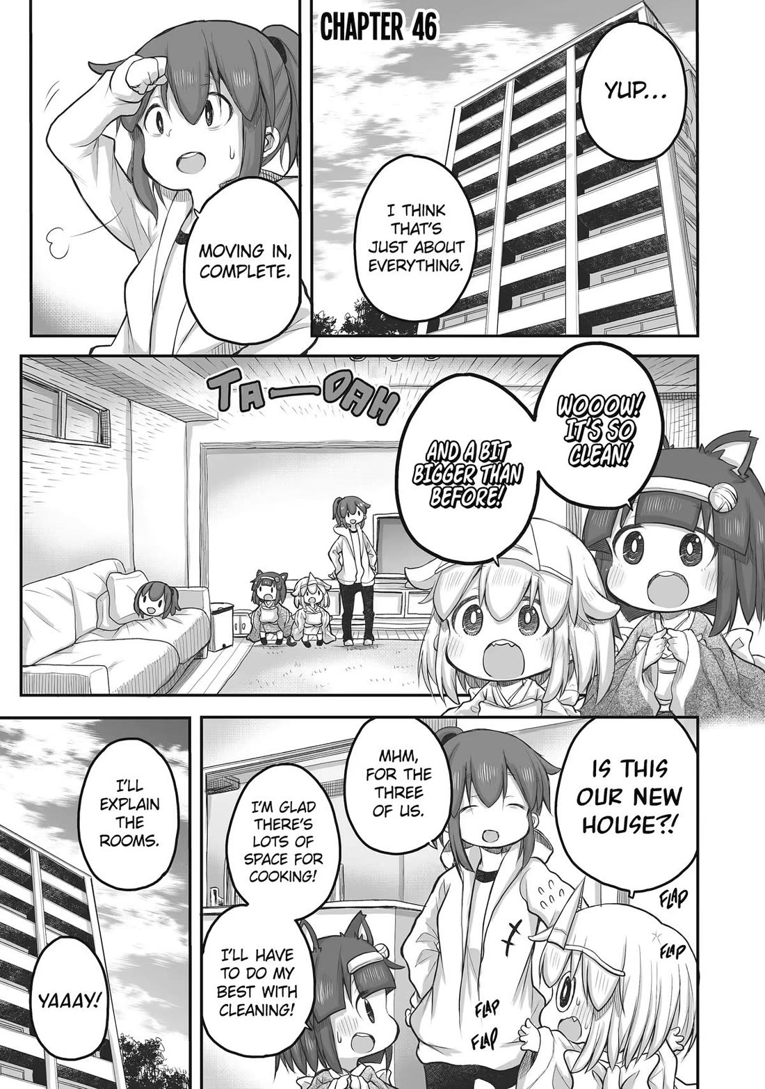 Ms. Corporate Slave Wants to be Healed by a Loli Spirit Chapter 46 page 1 - Chapter 46