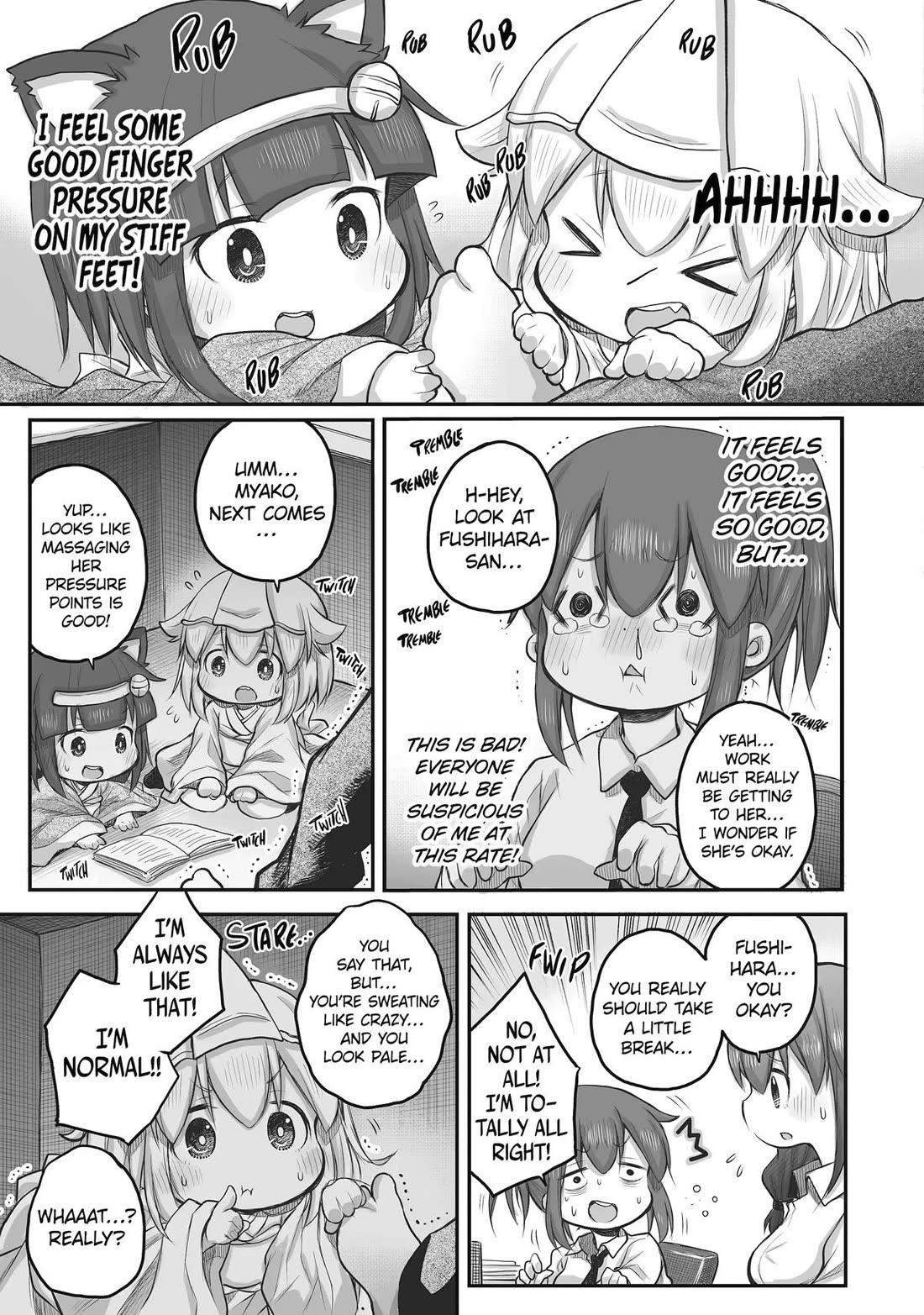 Ms. Corporate Slave Wants to be Healed by a Loli Spirit Chapter 46 page 9 - Chapter 46