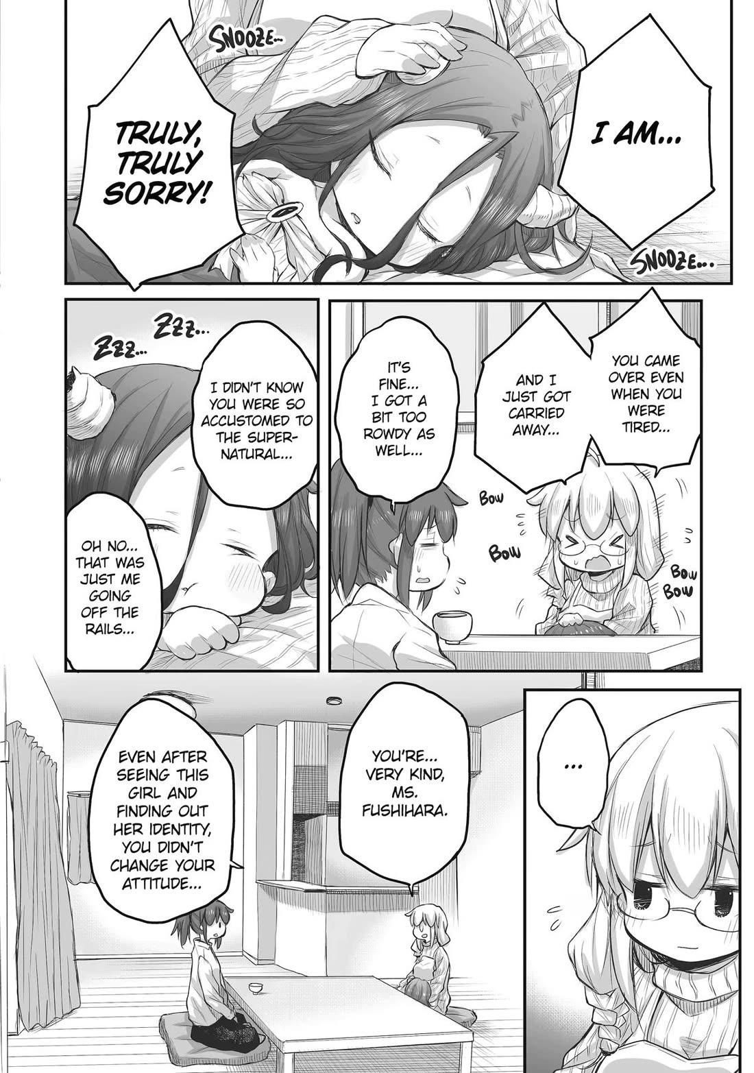 Ms. Corporate Slave Wants to be Healed by a Loli Spirit Chapter 47 page 11 - Chapter 47