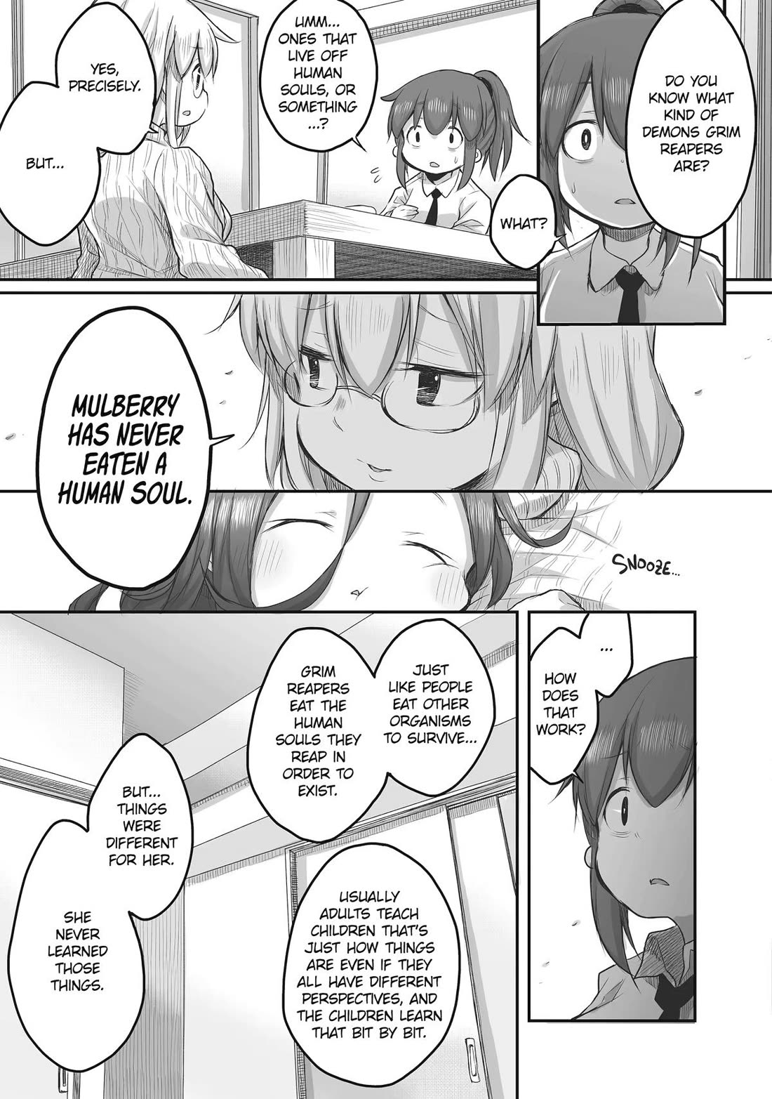 Ms. Corporate Slave Wants to be Healed by a Loli Spirit Chapter 47 page 12 - Chapter 47