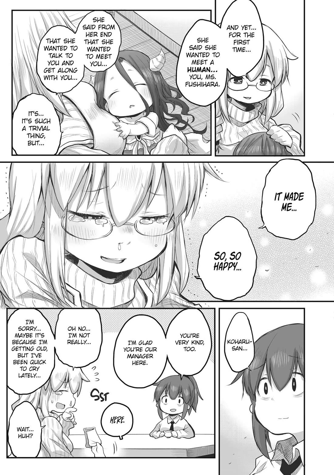 Ms. Corporate Slave Wants to be Healed by a Loli Spirit Chapter 47 page 14 - Chapter 47