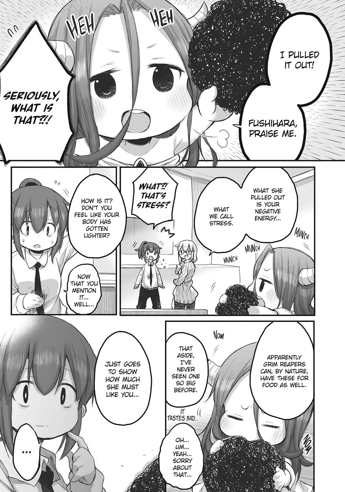 Ms. Corporate Slave Wants to be Healed by a Loli Spirit Chapter 47 page 19 - Chapter 47