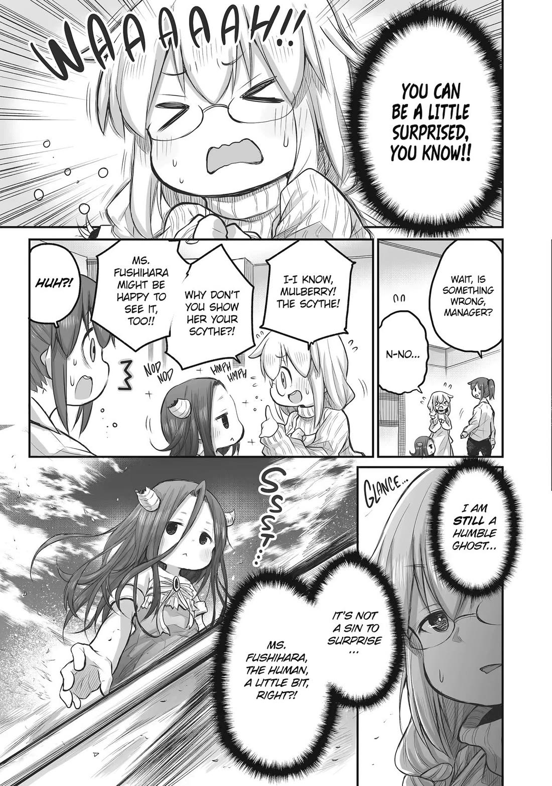 Ms. Corporate Slave Wants to be Healed by a Loli Spirit Chapter 47 page 8 - Chapter 47