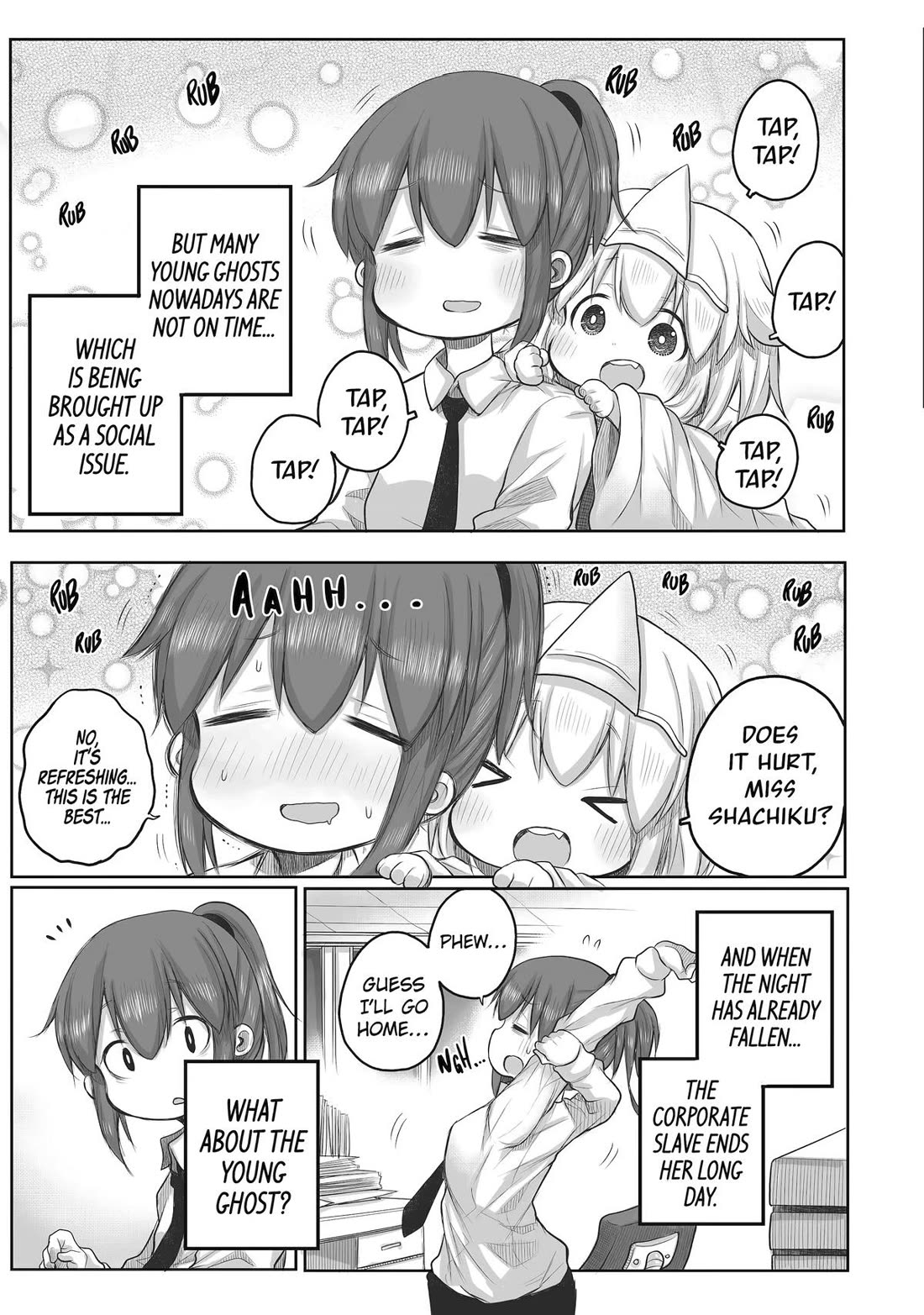 Ms. Corporate Slave Wants to be Healed by a Loli Spirit Chapter 48 page 3 - Chapter 48