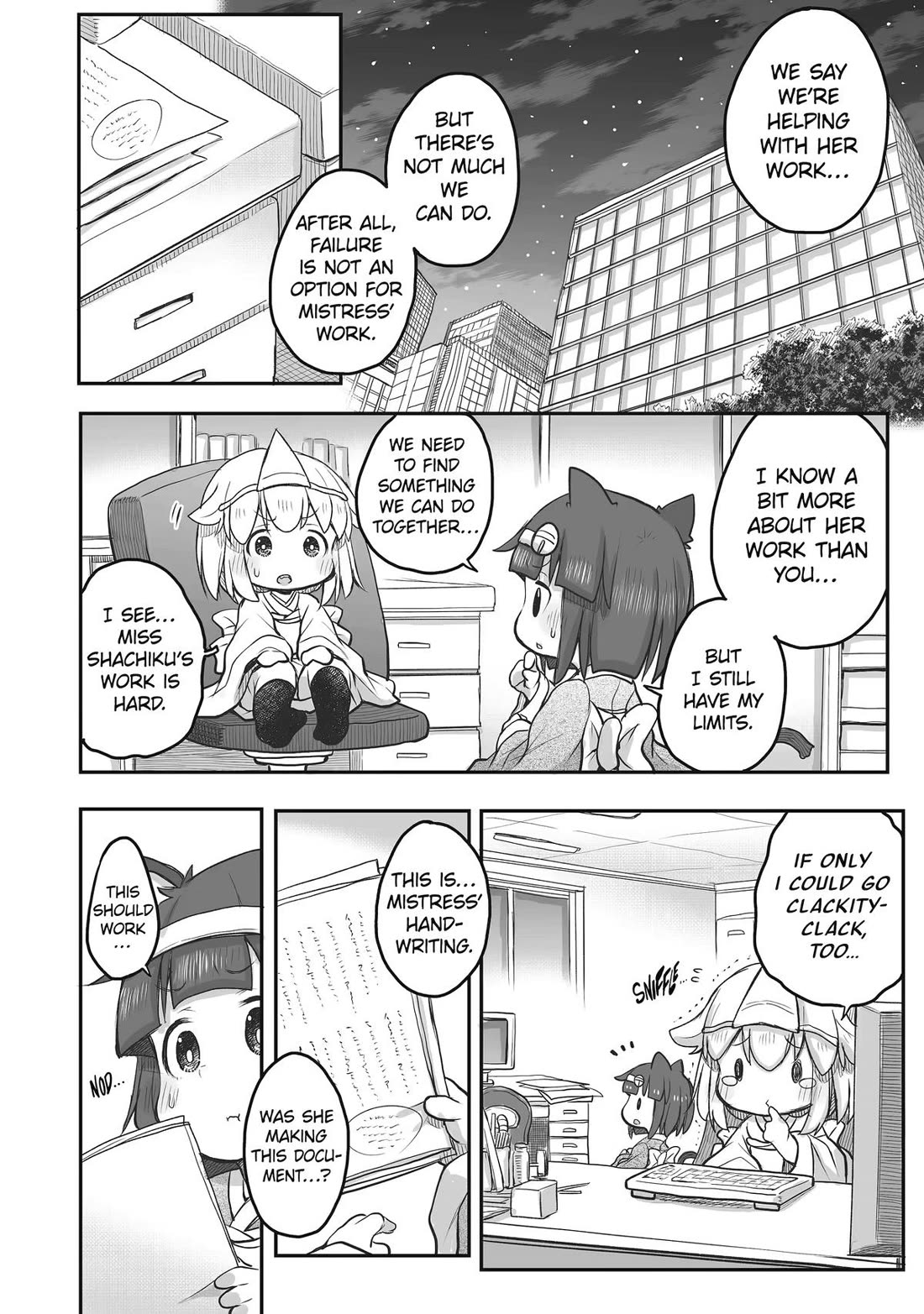Ms. Corporate Slave Wants to be Healed by a Loli Spirit Chapter 49 page 4 - Chapter 49