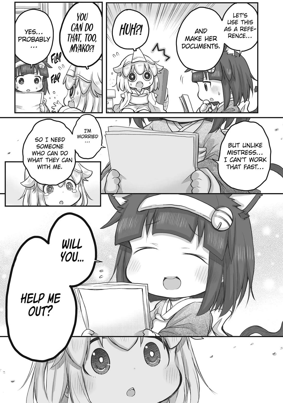 Ms. Corporate Slave Wants to be Healed by a Loli Spirit Chapter 49 page 5 - Chapter 49