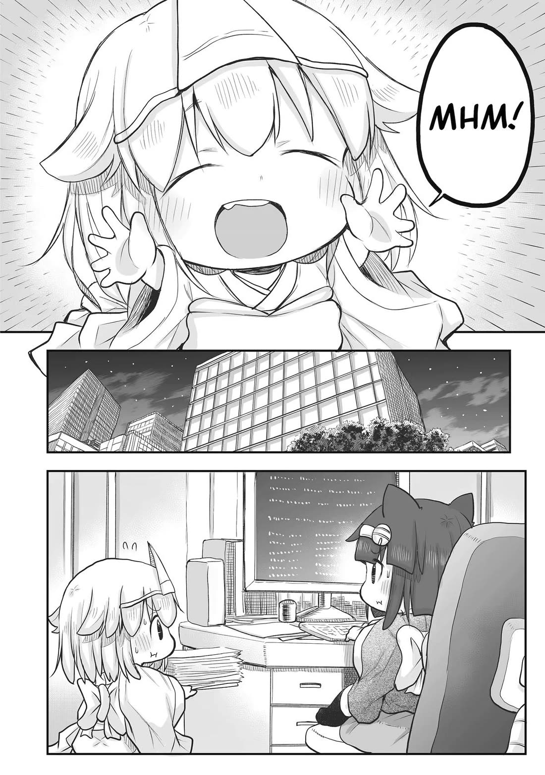 Ms. Corporate Slave Wants to be Healed by a Loli Spirit Chapter 49 page 6 - Chapter 49