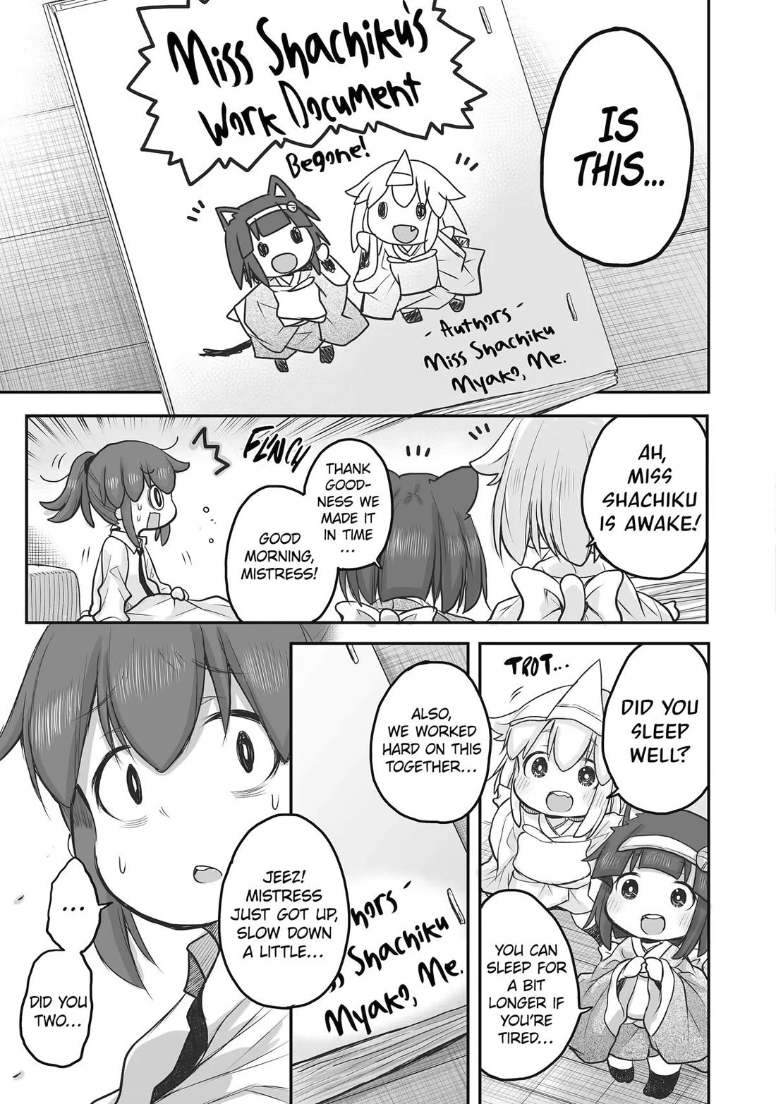 Ms. Corporate Slave Wants to be Healed by a Loli Spirit Chapter 49 page 9 - Chapter 49