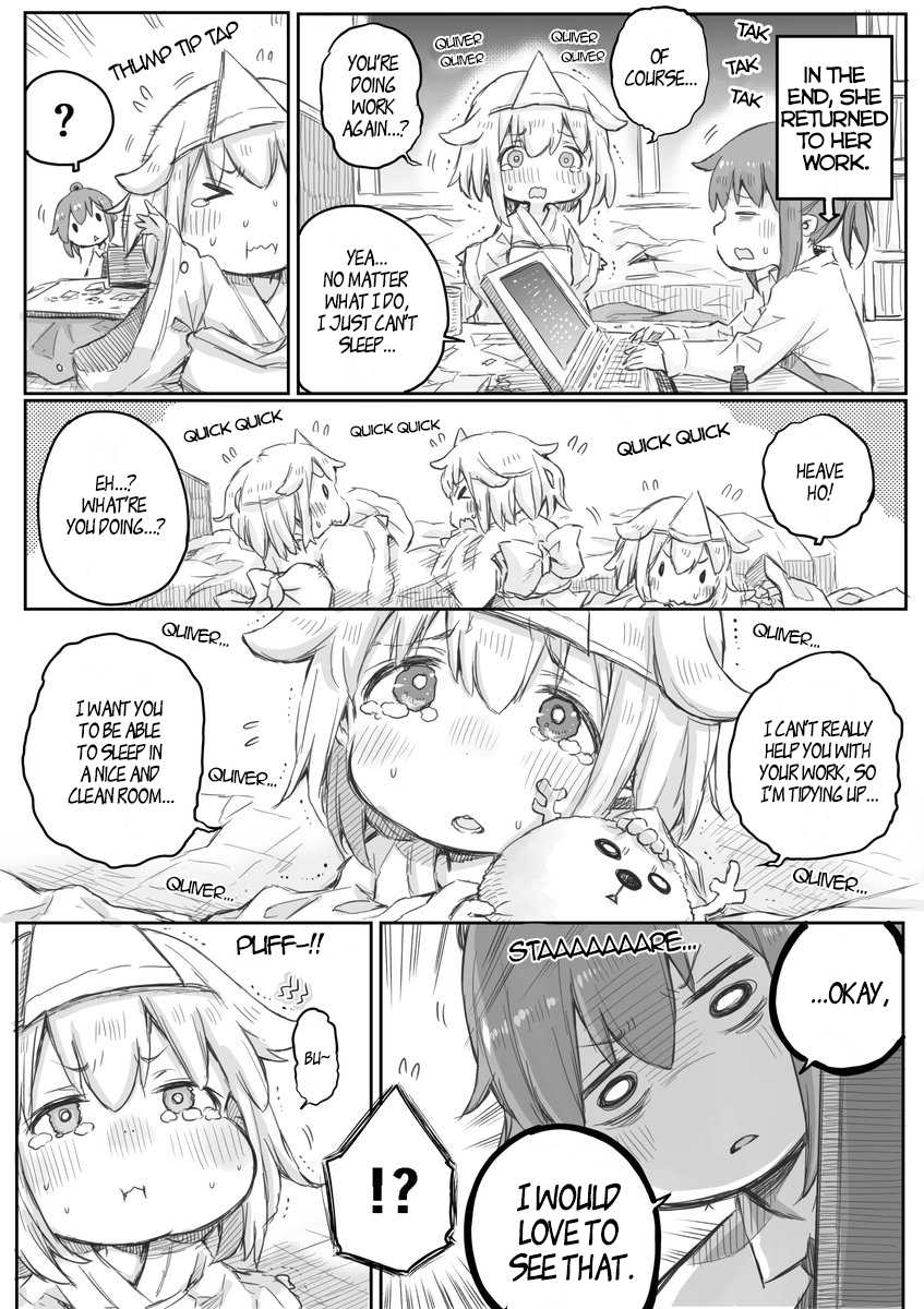 Ms. Corporate Slave Wants to be Healed by a Loli Spirit Chapter 5 page 3 - Chapter 5