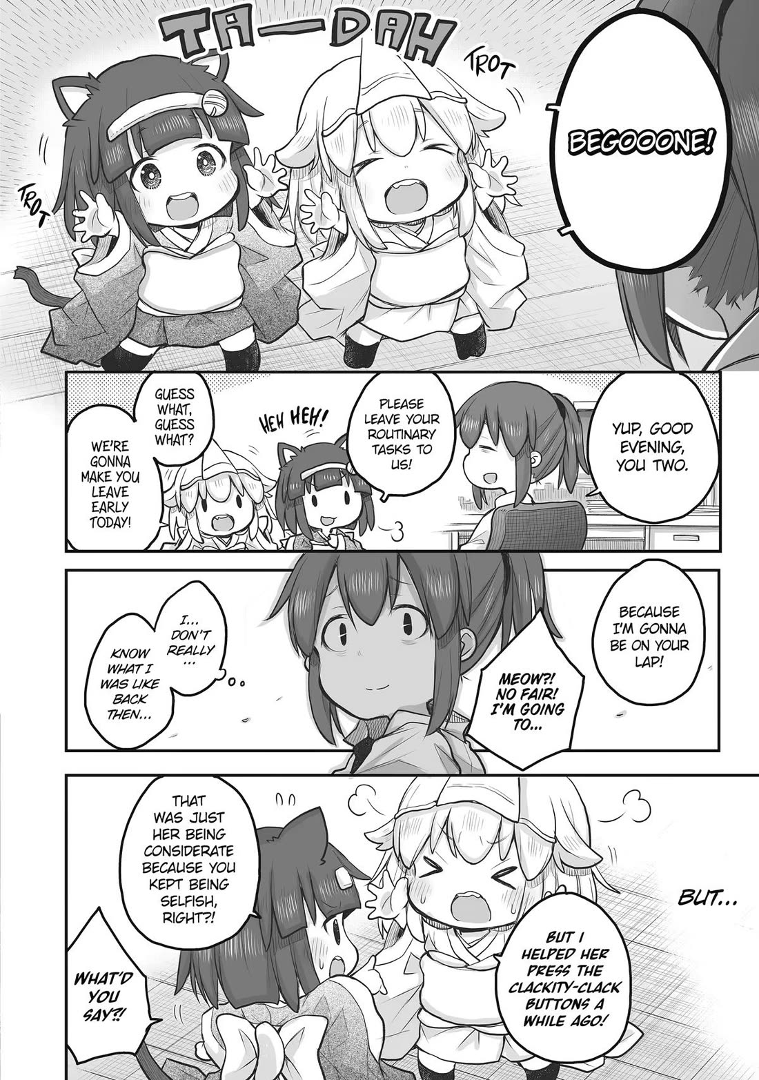 Ms. Corporate Slave Wants to be Healed by a Loli Spirit Chapter 50 page 4 - Chapter 50