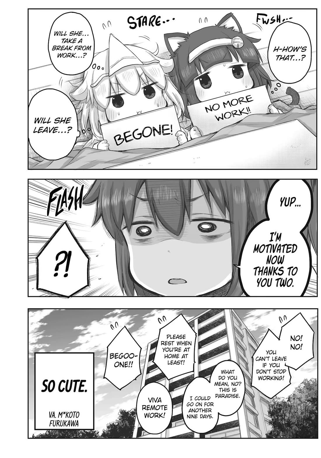 Ms. Corporate Slave Wants to be Healed by a Loli Spirit Chapter 53 page 4 - Chapter 53
