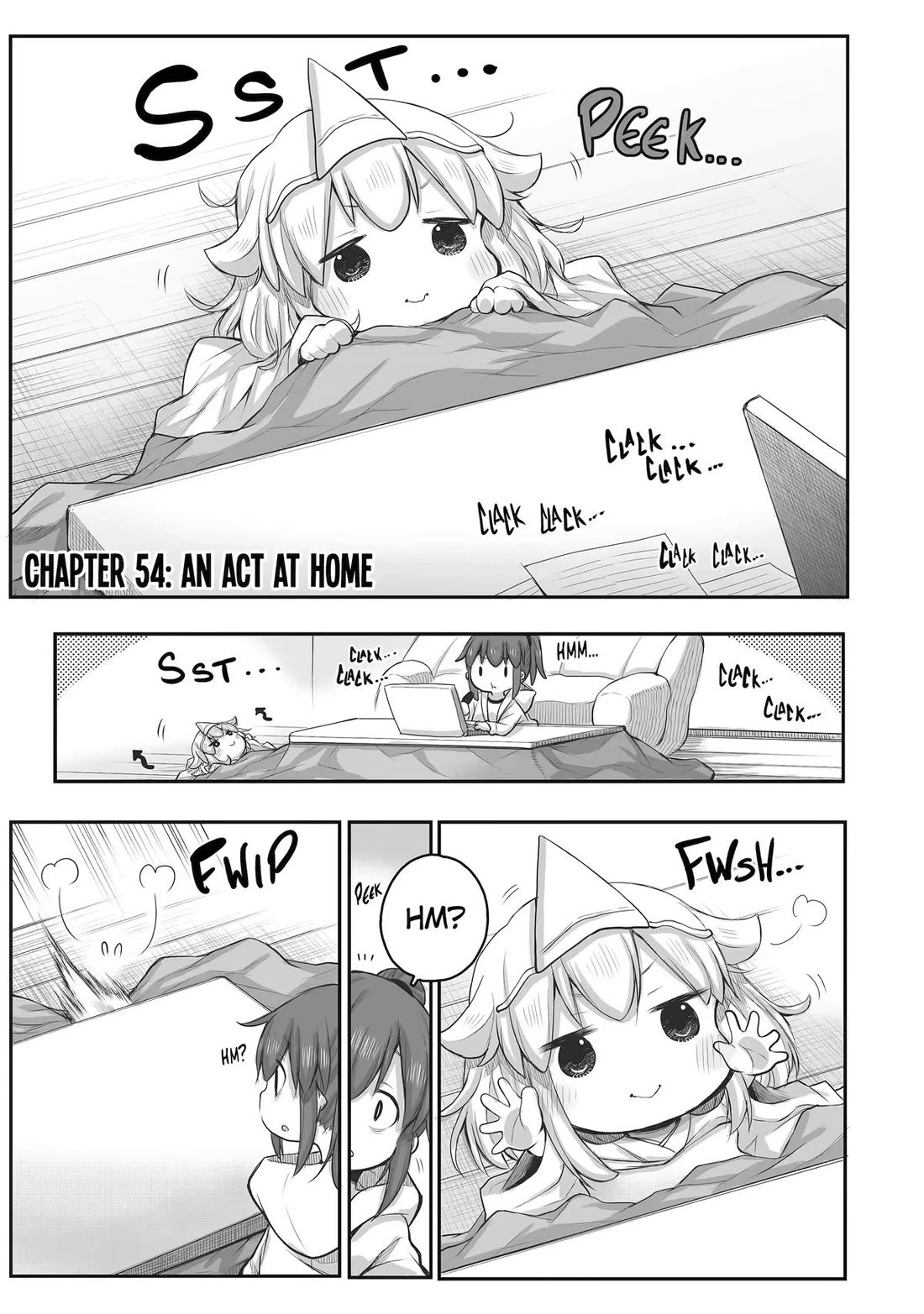 Ms. Corporate Slave Wants to be Healed by a Loli Spirit Chapter 54 page 1 - Chapter 54