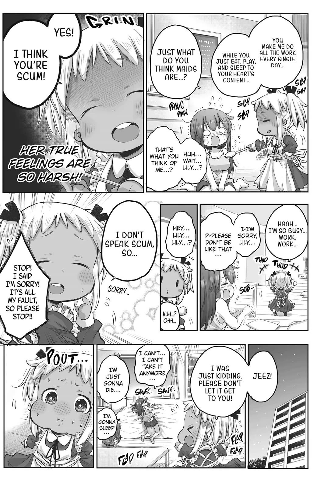 Ms. Corporate Slave Wants to be Healed by a Loli Spirit Chapter 55 page 3 - Chapter 55