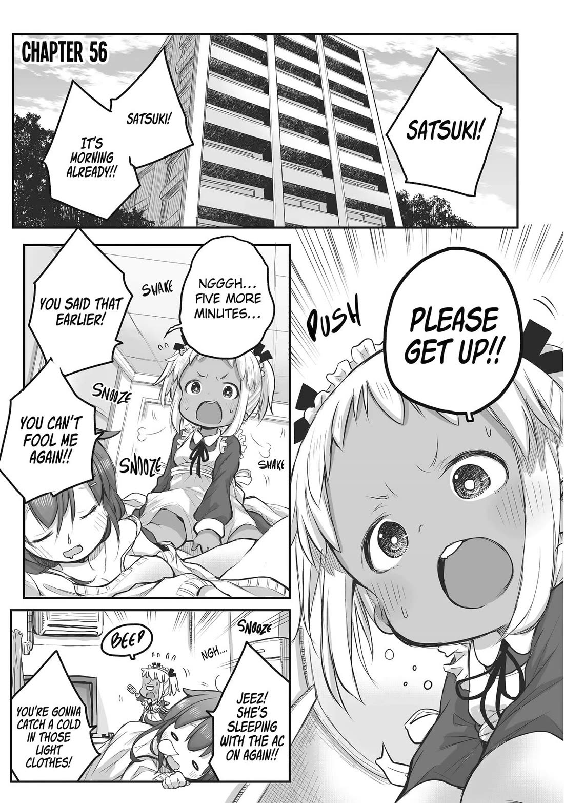 Ms. Corporate Slave Wants to be Healed by a Loli Spirit Chapter 56 page 1 - Chapter 56
