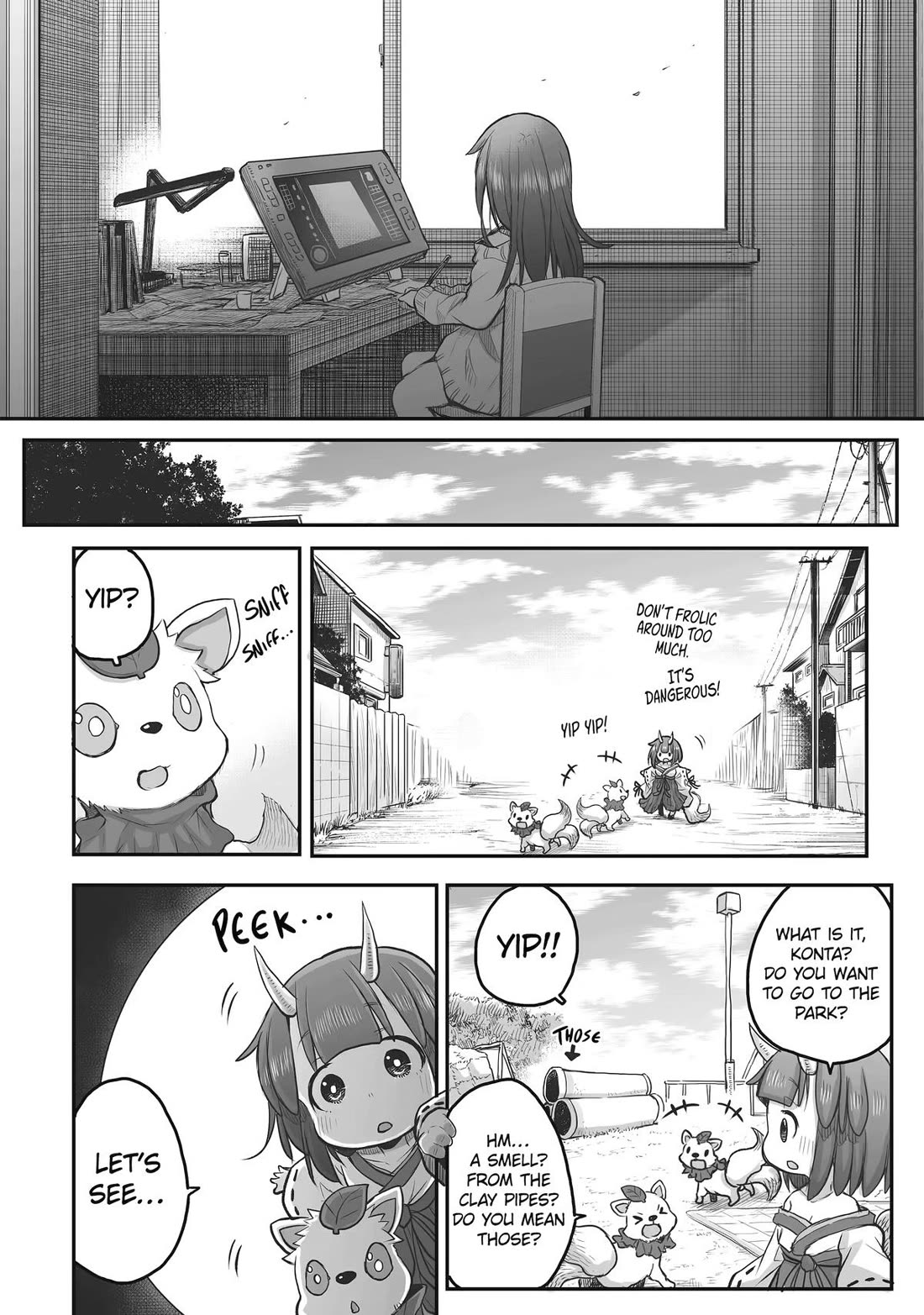 Ms. Corporate Slave Wants to be Healed by a Loli Spirit Chapter 56 page 12 - Chapter 56