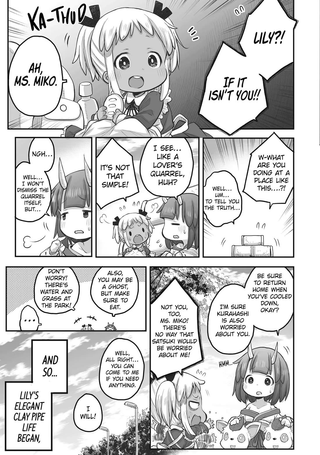 Ms. Corporate Slave Wants to be Healed by a Loli Spirit Chapter 56 page 13 - Chapter 56